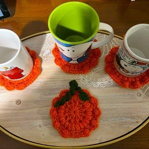 Halloween Pumpkin 🎃 coasters